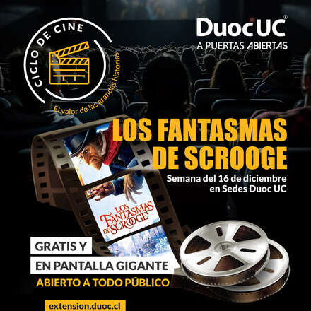 Ciclo de Cine - Los Fantasmas de Scrooge - Viña del Mar