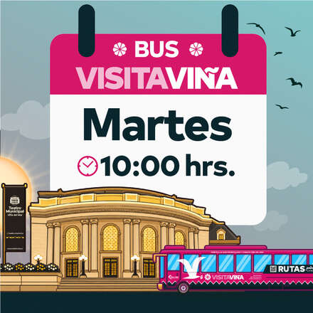    Bus Visita Viña Martes 23/06 10:00am