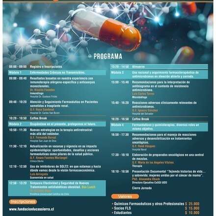 XV JORNADA DE FARMACIA CLÍNICA Y ASISTENCIAL