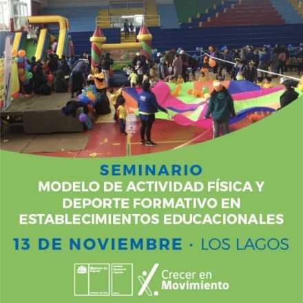 Seminario "Modelo de Actividad Física y Deporte Formativo en establecimientos educacionales"