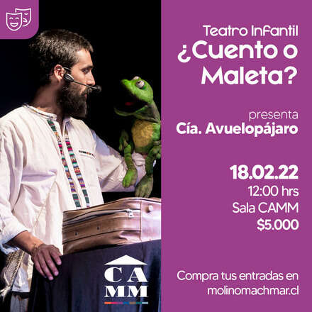 ¿Cuento o Maleta?_Viernes 12hrs._18.02.2022