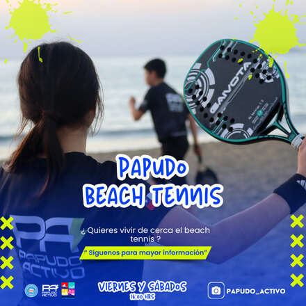 Escuela Tenis playa Papudo