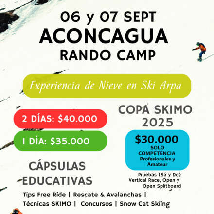 ACONCAGUA RANDO CAMP Y COPA SKIMO CHILE - 2025