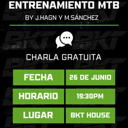 COMPONENTES DEL ENTRENAMIENTO MTB