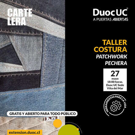 Taller de Costura - Patchwork Pechera