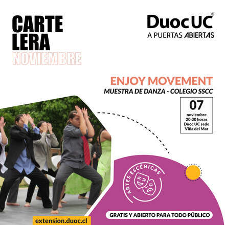 Enjoy Movement - Muestra Danza Colegio SSCC