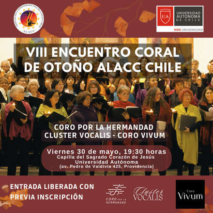VIII Encuentro de Otoño ALACC - Chile (Viernes 30)