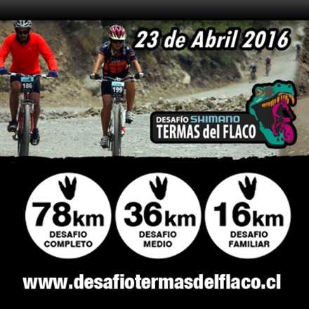 Desafío Termas del Flaco - Abril 2016