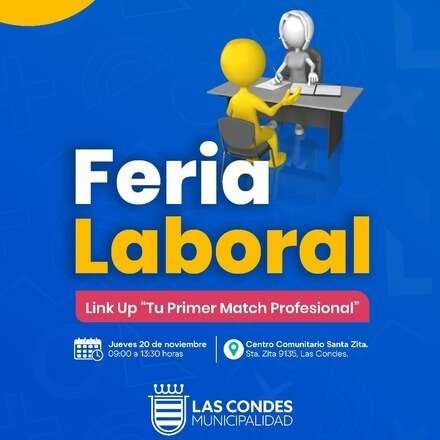 Feria Laboral: Link Up "Tu Primer Match Profesional"
