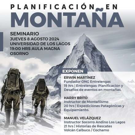 Seminario "Planificación en Montaña"