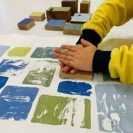 Taller texturas en madera junto a Cooperativa de diseñadoras ENSAMBLA 