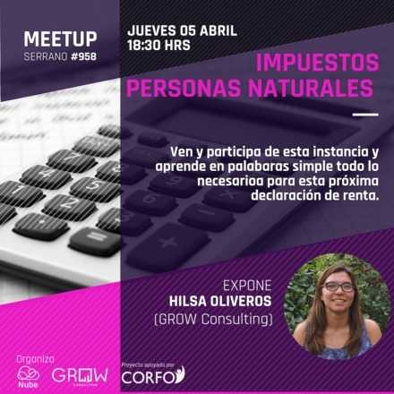 Meetup: Impuestos personas naturales 