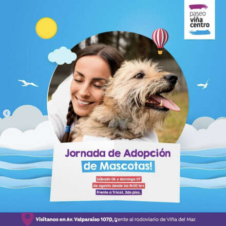 Jornada de adopción de mascotas