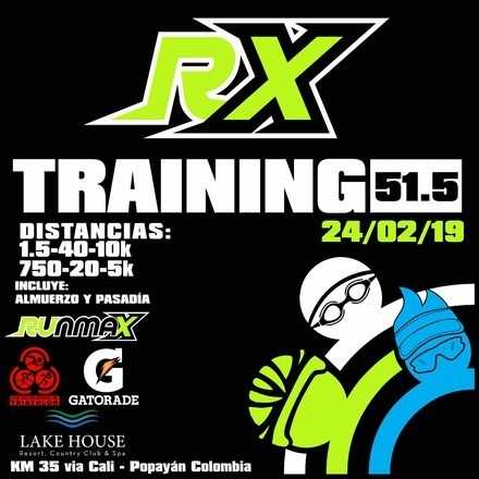 RX TRAINING 51.5 LAKE HOUSE RESORT (Incluye almuerzo y pasadía completa)