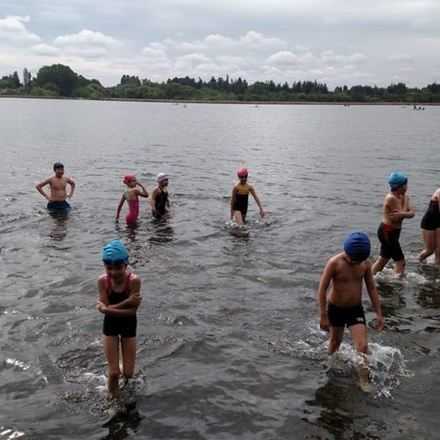 Inicio Seguridad en el Agua, Natación