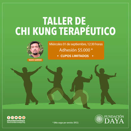 Taller de Chi Kung Terapéutico 1 septiembre 2021