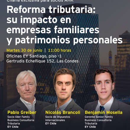 Reforma Tributaria y su impacto en empresas familiares 
