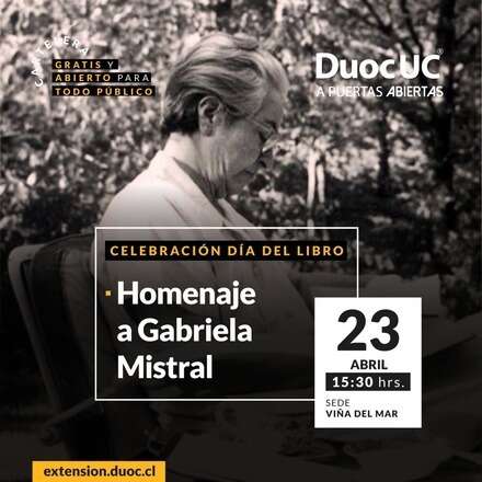 Homenaje de Gabriela Mistral