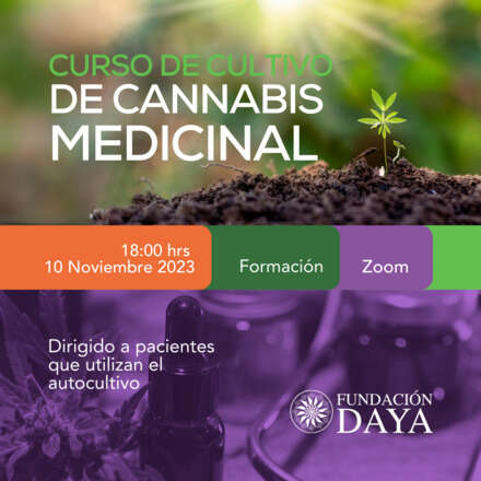 Curso de Cultivo de Cannabis Medicinal - Noviembre 2023