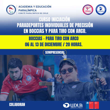 Curso Iniciación Paradeportes de Precisión: Boccias y Tiro con Arco