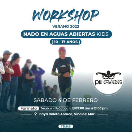 Workshop Natacion en Aguas Abiertas Kid 