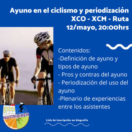 Ayuno en el ciclismo y periodizacion