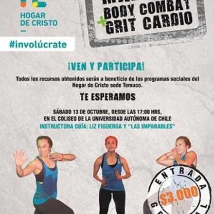 Maraton Solidaria Body Combat + Grit Cardio