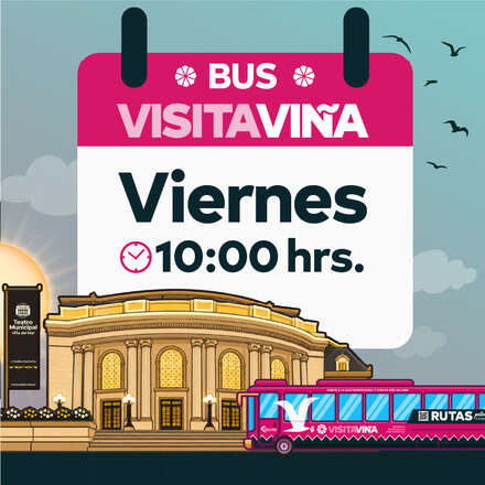   Bus Visita Viña Viernes 19/06 10:00am
