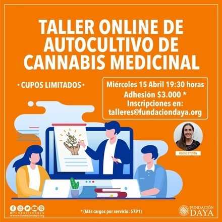 Taller Básico sobre Cultivo de Cannabis Medicinal miércoles 15 abril 2020