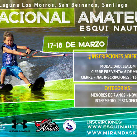  Nacional Amateur Esquí Náutico 2018