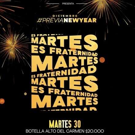 MARTES 30 DICIEMBRE / TICKETS