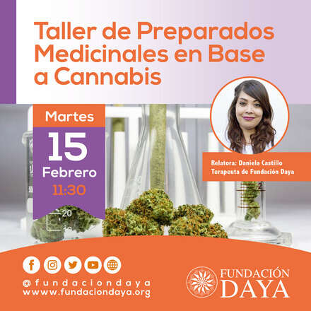 Taller de Preparados Medicinales en Base a Cannabis 15 febrero 2022