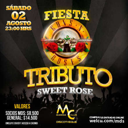 Fiesta Tributo a Gun´s N Roses