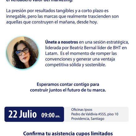 Jornada estratégica: El Marketing ha evolucionado, ¿lo han hecho tus objetivos? 