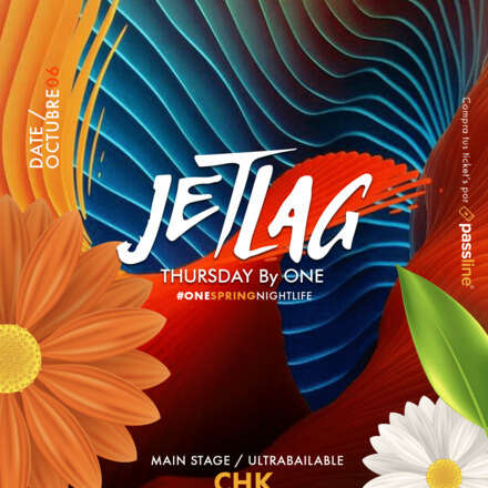 JUEVES 06/10 / #JETLAG / DOS PISTAS DE BAILE / SECTOR ULTRABAILABLE / SECTOR ELECTRONICO / LISTA DCTO EMBAJADORES / HOMBRES + 23 / MUJERES +21  