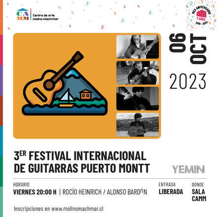 3er FESTIVAL INTERNACIONAL DE GUITARRAS PUERTO MONTT 