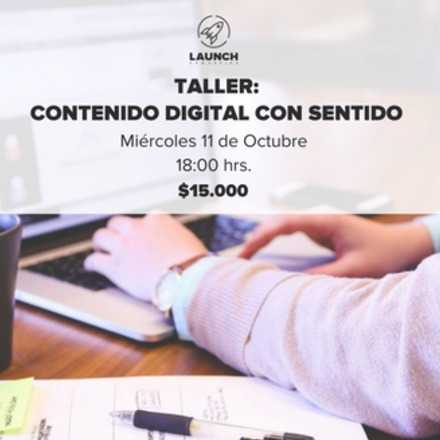 Taller: Contenido Digital con sentido