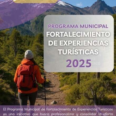 Programa Municipal "FORTALECIMIENTO DE EXPERIENCIAS TURÍSTICAS"