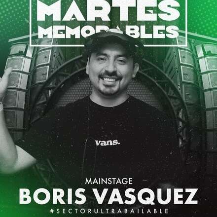 MARTES MEMORABLES  / 18 JUNIO 2024 / DJ BORIS VÁSQUEZ / CÓDIGOS ACCESO + 18 