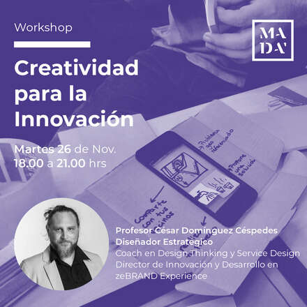 Workshop Creatividad para la Innovación  