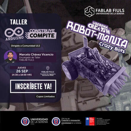 Taller de Arduino: Construye y Compite - 26 de septiembre 2024