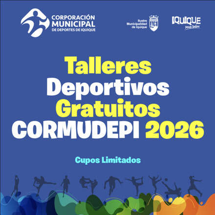 Talleres Deportivos CORMUDEPI 2026