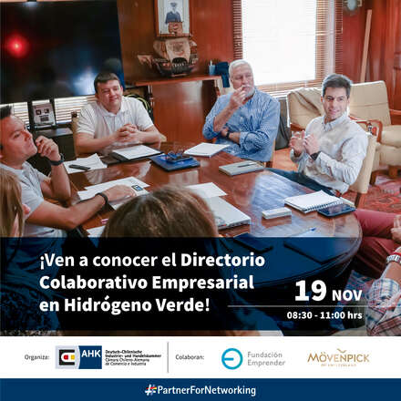 ¡Ven a conocer el Directorio Colaborativo Empresarial en Hidrógeno Verde!