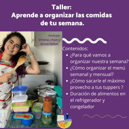 organizar las comidas de tu semana