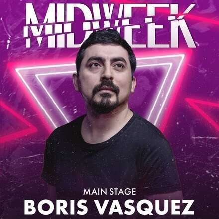 MIÉRCOLES MIDWEEK 13-03 / CLUB ONE / ROOFTOP / BORIS VASQUEZ / CODIGOS INGRESO Y DESCUENTO / + 19