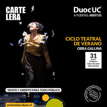 Ciclo Teatral de Verano - Obra Gallina