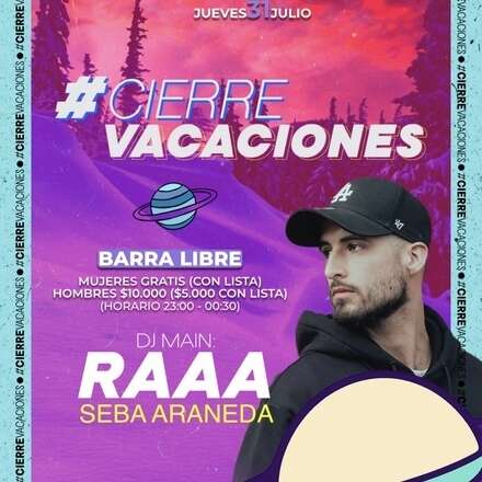 JUEVES 31 JULIO  /TICKETS