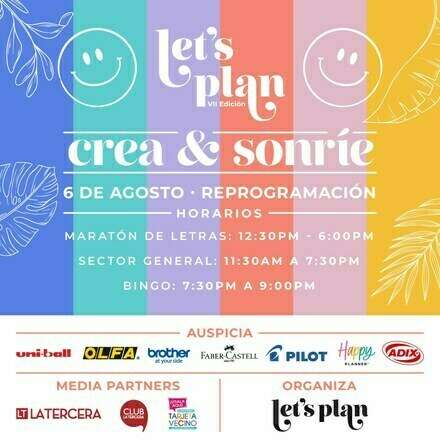 Let's Plan Reprogramación Crea y Sonríe