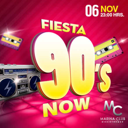 Fiesta 90's Now en MC