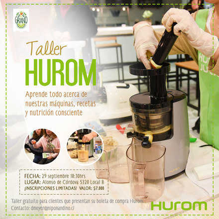 Taller Hurom 29 Septiembre